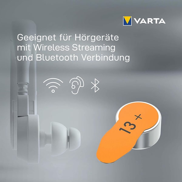 Батерии за слухов апарат 13 Varta PR48 1.45V от Германия