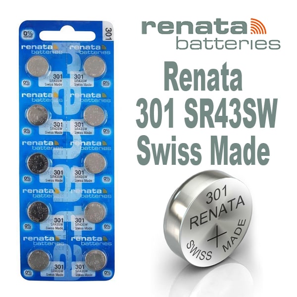 srebarna-bateriq-za-chasovnik-renata-301-386-sr43sw (1) Професионална сребърна батерия за часовник Renata 301 386 SR43SW 1.55V