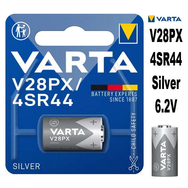 profesionalna-srebarna-bateriq-4sr44-6-2v-varta-v28px (1) Професионална сребърна батерия 4SR44 6.2V VARTA V28PX 145mAh