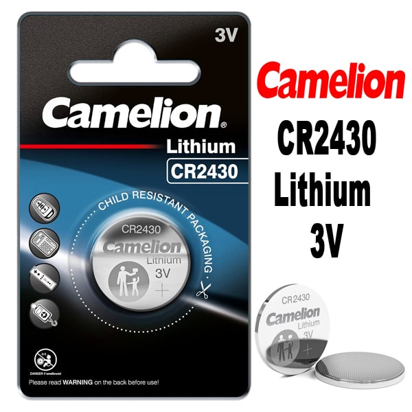 izdrajliva-ploska-litieva-bateriq-cr2430-3v-camelion (1) Издръжлива плоска литиева батерия CR2430 3V Camelion