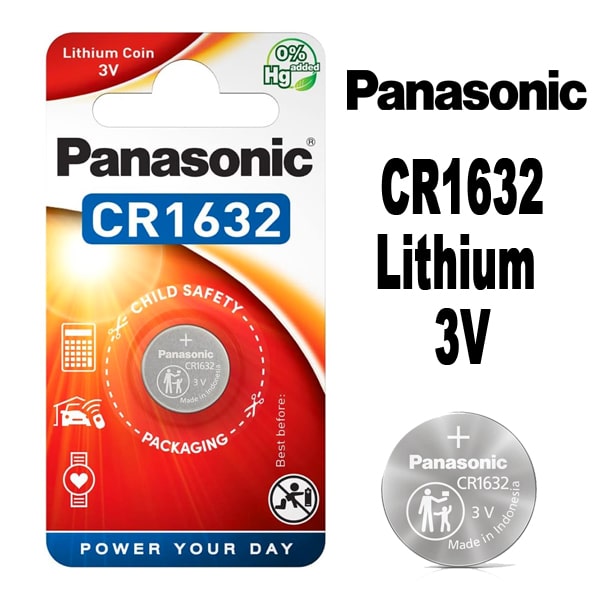 litieva-bateriq-cr1632-3v-panasonic-ploska-tip-moneta-dl1632 (1) Качествена литиева батерия CR1632 3V Panasonic тип монета DL1632