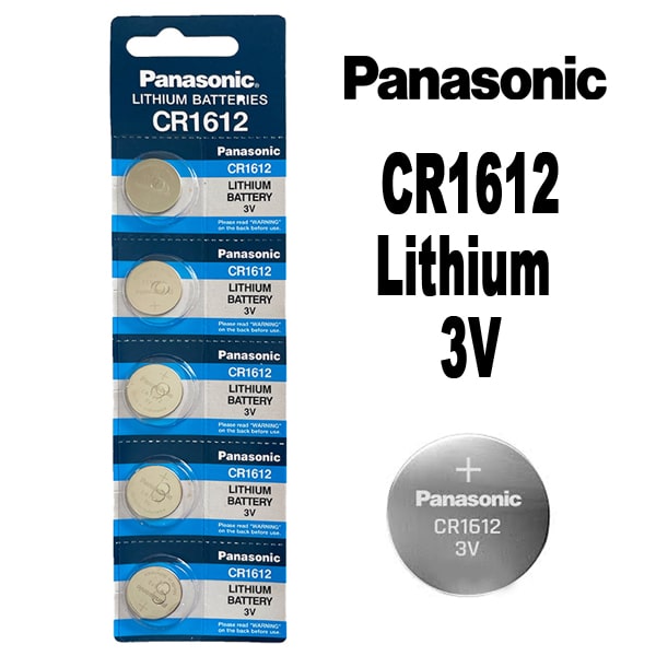 litieva-bateriq-panasonic-cr1612-3v-ploska-tip-moneta-dl1612 (1) Качествена литиева батерия Panasonic CR1612 3V тип монета DL1612