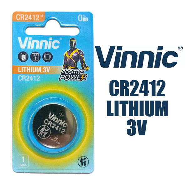 1 Батерия Vinnic CR2412
